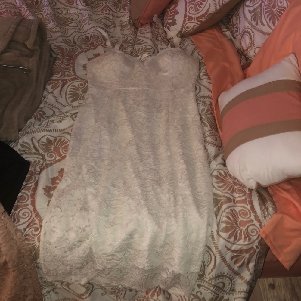 White Bebe Dress